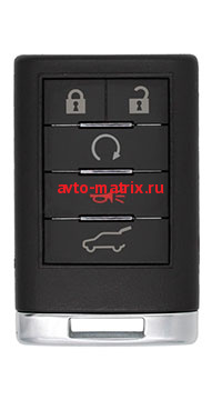 картинка Ключ для Cadillac SRX 2007-2009, 315 Mhz, Driver 1