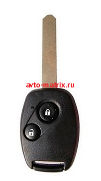 картинка Ключ Honda 2 кнопки CR-V 2007 - 2010 года. Jazz 2009 - 2011 года. Insight 2009 - 2011 года.