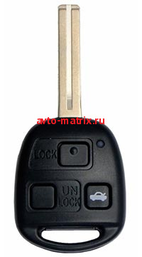 картинка Ключ Lexus IS200/300 (GXE10,JCE10) с 01.1999 по 07.2005 г.г.