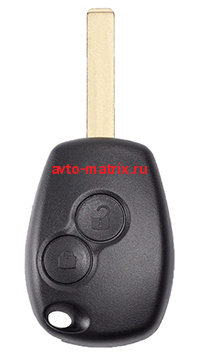 картинка Ключ Renault PCF7947 Clio III 2006-2010гг. Kango II 2009-2012гг. Master с 2010 года. Modus 2004-2012гг. Twigo с 2007 года. Wind с 2010-2012 года. 2 кнопки