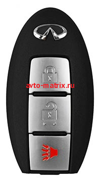 картинка Смарт ключ Infiniti QX70, FX 2008-2010гг., QX50, EX 2008-2017гг.