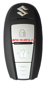 картинка Смарт ключ Suzuki 2 кнопки 433MHz. Vitara, SX4, S-Cross, Swift с 2010 года 