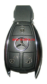 картинка Корпус ключа Mercedes "Хром"