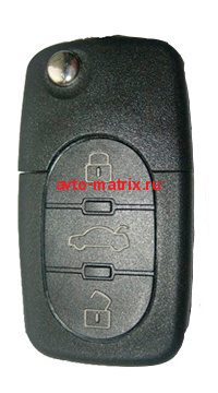 картинка Выкидной ключ Audi 3 кнопки